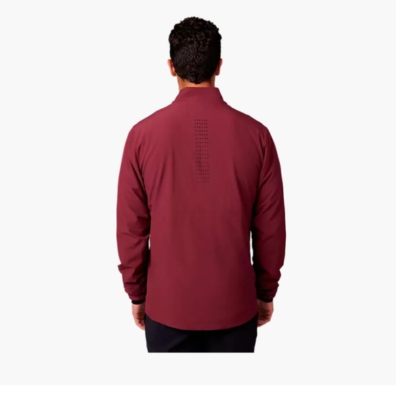 Nwt Fox Racing  Warm Up Polartec® Alpha® Jacket Extra Large  Maroon - Picture 8 of 8